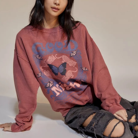 Urban Outfitters Tops - Urban Outfitters Project Social T Dreamscape Pullover Sweatshirt size small new